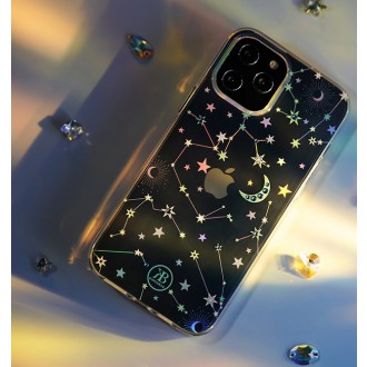 Kingxbar Lucky Series case decorated with original Swarovski crystals iPhone 12 mini transparent (Luck)