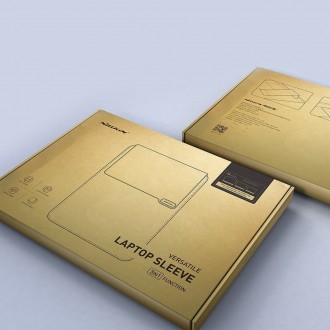 Nillkin Versatile case taška pouzdro na notebook do 14&#39;&#39; s funkcí stojánku a podložky pod myš šedá