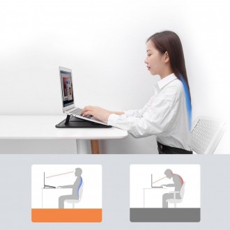 Nillkin Versatile case taška pouzdro na notebook do 14&#39;&#39; s funkcí stojánku a podložky pod myš šedá