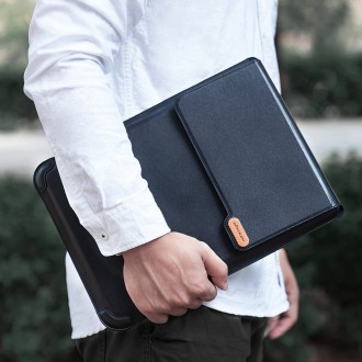 Nillkin Versatile case taška pouzdro na notebook do 14&#39;&#39; s funkcí stojánku a podložky pod myš šedá
