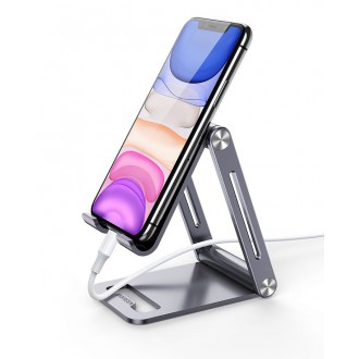 Ugreen metal aluminum folding phone holder tablet gray (LP263 80708)