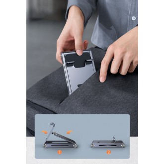 Ugreen metal aluminum folding phone holder tablet gray (LP263 80708)
