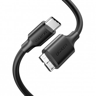 Ugreen cable USB Type C - micro USB Type B SuperSpeed 3.0 cable 1m black (US312 20103)