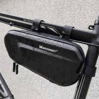 Wozinsky bike frame bag 1.5l black (WBB10BK)
