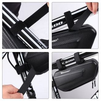Wozinsky bike frame bag 1.5l black (WBB10BK)