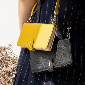 Ringke Folio Signature genuine leather case with flap and shoulder strap for Samsung Galaxy Note 20 black (FS79R55)