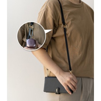 Ringke Folio Signature genuine leather case with flap and shoulder strap for Samsung Galaxy Note 20 black (FS79R55)