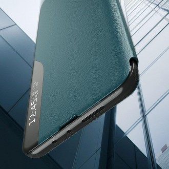 Eco Leather View Case elegant bookcase type case with kickstand for Samsung Galaxy S20 Ultra red
