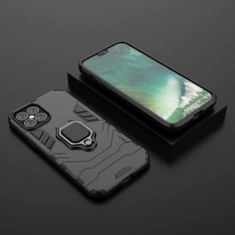 Ring Armor Case Kickstand Tough Rugged Cover for iPhone 12 Pro Max black