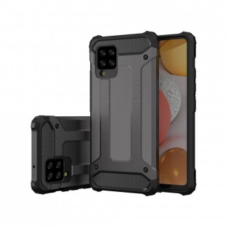 Hybrid Armor Case Tough Rugged Cover for Samsung Galaxy A42 5G black