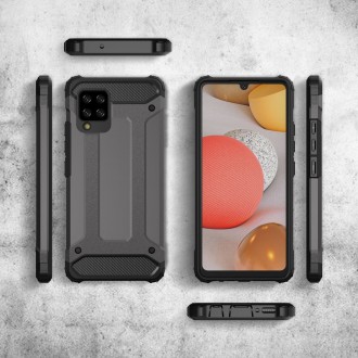 Hybrid Armor Case Tough Rugged Cover for Samsung Galaxy A42 5G golden