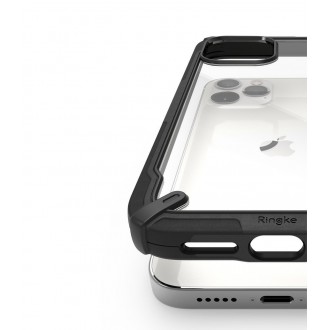 Ringke Fusion X case armored cover with frame for iPhone 12 Pro / iPhone 12 black (FUAP0024)