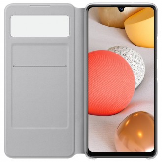 Samsung Smart S View Cover with Intelligent Display and for Samsung Galaxy A42 5G white (EF-EA426PWEGEE)