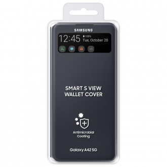Samsung Smart S View Cover with Intelligent Display and for Samsung Galaxy A42 5G white (EF-EA426PWEGEE)