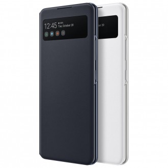 Samsung Smart S View Cover with Intelligent Display and for Samsung Galaxy A42 5G white (EF-EA426PWEGEE)