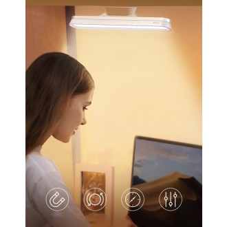 Baseus magnetická LED noční lampa do domácí kuchyně bílá (DGXC-02)