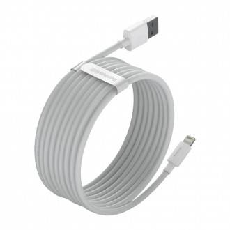 Baseus 2x USB kabel - Lightning rychlé nabíjení Power Delivery 1,5 m bílý (TZCALZJ-02)
