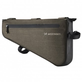 Wozinsky frame bike bag 5L gray (WBB15BK)