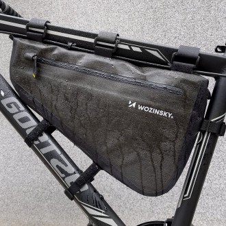 Wozinsky frame bike bag 5L gray (WBB15BK)
