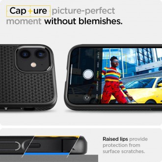 Spigen LIQUID AIR IPHONE 12 MINI MATTE BLACK