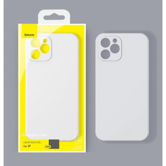 Baseus Liquid Silica Gel Case Flexible gel case iPhone 12 Pro Mint green (WIAPIPH61P-YT6B)