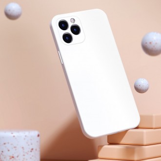 Baseus Liquid Silica Gel Case Flexible gel case iPhone 12 Pro Ivory white (WIAPIPH61P-YT02)
