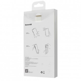 Baseus Liquid Silica Gel Case Flexible gel case iPhone 12 Pro Ivory white (WIAPIPH61P-YT02)