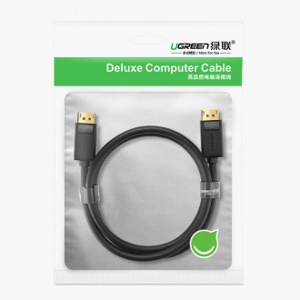 Ugreen cable DisplayPort 1.2 4K cable 2 m black (DP102 10211)