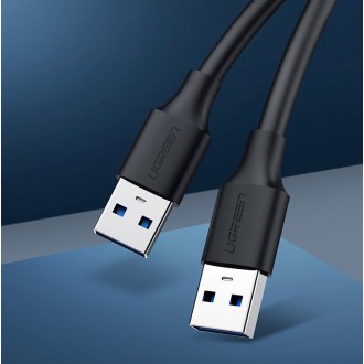 Ugreen cable USB - USB cable (male - USB 3.2 Gen 1) 1 m black (US128 10370)