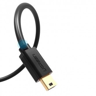 [RETURNED ITEM] Ugreen cable USB - mini USB 480 Mbps cable 1.5 m black (US132 10385)