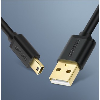 [RETURNED ITEM] Ugreen cable USB - mini USB 480 Mbps cable 1.5 m black (US132 10385)