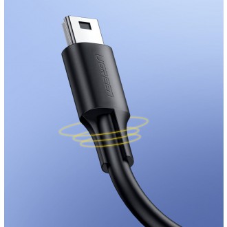 [RETURNED ITEM] Ugreen cable USB - mini USB 480 Mbps cable 1.5 m black (US132 10385)