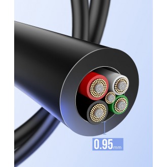 [RETURNED ITEM] Ugreen cable USB - mini USB 480 Mbps cable 1.5 m black (US132 10385)