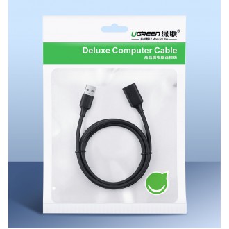 Ugreen cable cord extension adapter USB 3.0 (female) - USB 3.0 (male) 1.5 m black (US129 30126)