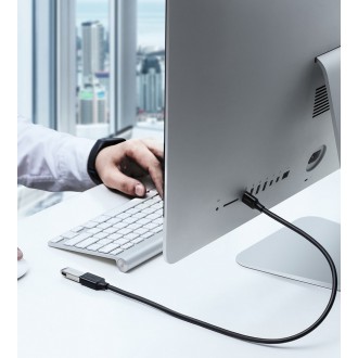 Ugreen cable cord extension adapter USB 3.0 (female) - USB 3.0 (male) 1.5 m black (US129 30126)