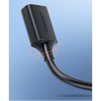 Ugreen cable cord extension adapter USB 3.0 (female) - USB 3.0 (male) 1.5 m black (US129 30126)