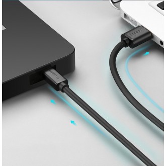 Ugreen cable USB - mini USB cable 480 Mbps 2 m black (US132 30472)