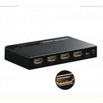 Ugreen switch splitter splitter switch HDMI - 3x HDMI 3D 4K 7.5 Gbps 36 bit per channel black (40234)