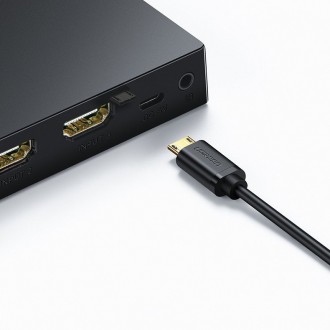 Ugreen switch splitter splitter switch HDMI - 3x HDMI 3D 4K 7.5 Gbps 36 bit per channel black (40234)