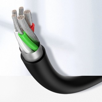 Ugreen cable USB - USB Type C 480 Mbps 3 A 1.5 m cable black (US287 60117)