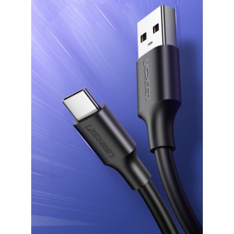 Ugreen cable USB - USB Type C 480 Mbps 3 A 1.5 m cable black (US287 60117)