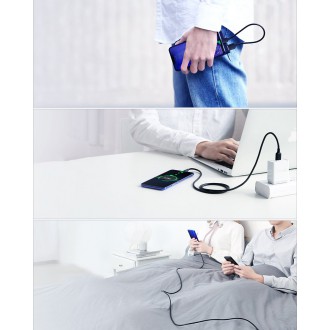Ugreen cable USB - USB Type C 480 Mbps 3 A 1.5 m cable black (US287 60117)