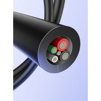Ugreen cable USB - USB Type C 480 Mbps 3 A 1.5 m cable black (US287 60117)