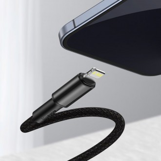 Baseus USB Type C - Lightning kabel rychlé nabíjení Napájení 20 W 1 m černý (CATLGD-01)