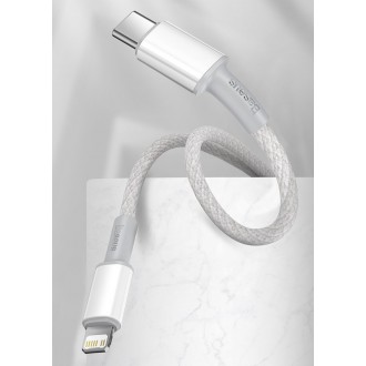 Baseus USB Type C - Lightning kabel rychlé nabíjení Napájení 20 W 2 m černá (CATLGD-A01)