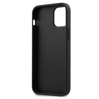Guess GUHCP12SVSATMLRE iPhone 12 mini 5,4&quot; červený/červený pevný obal Saffiano