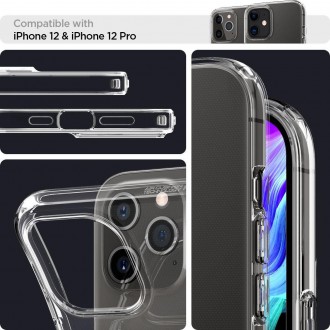 Spigen LIQUID CRYSTAL IPHONE 12/12 PRO CRYSTAL CLEAR