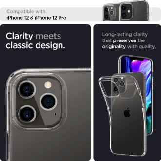 Spigen LIQUID CRYSTAL IPHONE 12/12 PRO CRYSTAL CLEAR
