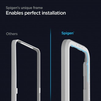 TEPELNÉ Spigen ALM GLASS FC 2BAL IPHONE 12/12 PRO ČERNÉ