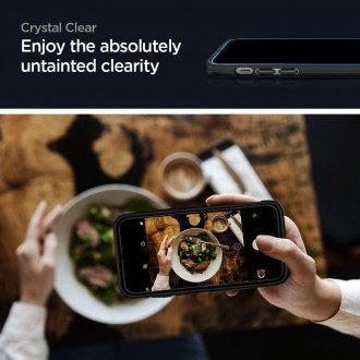 Tvrzené sklo Spigen GLASS FC IPHONE 12/12 PRO ČERNÉ